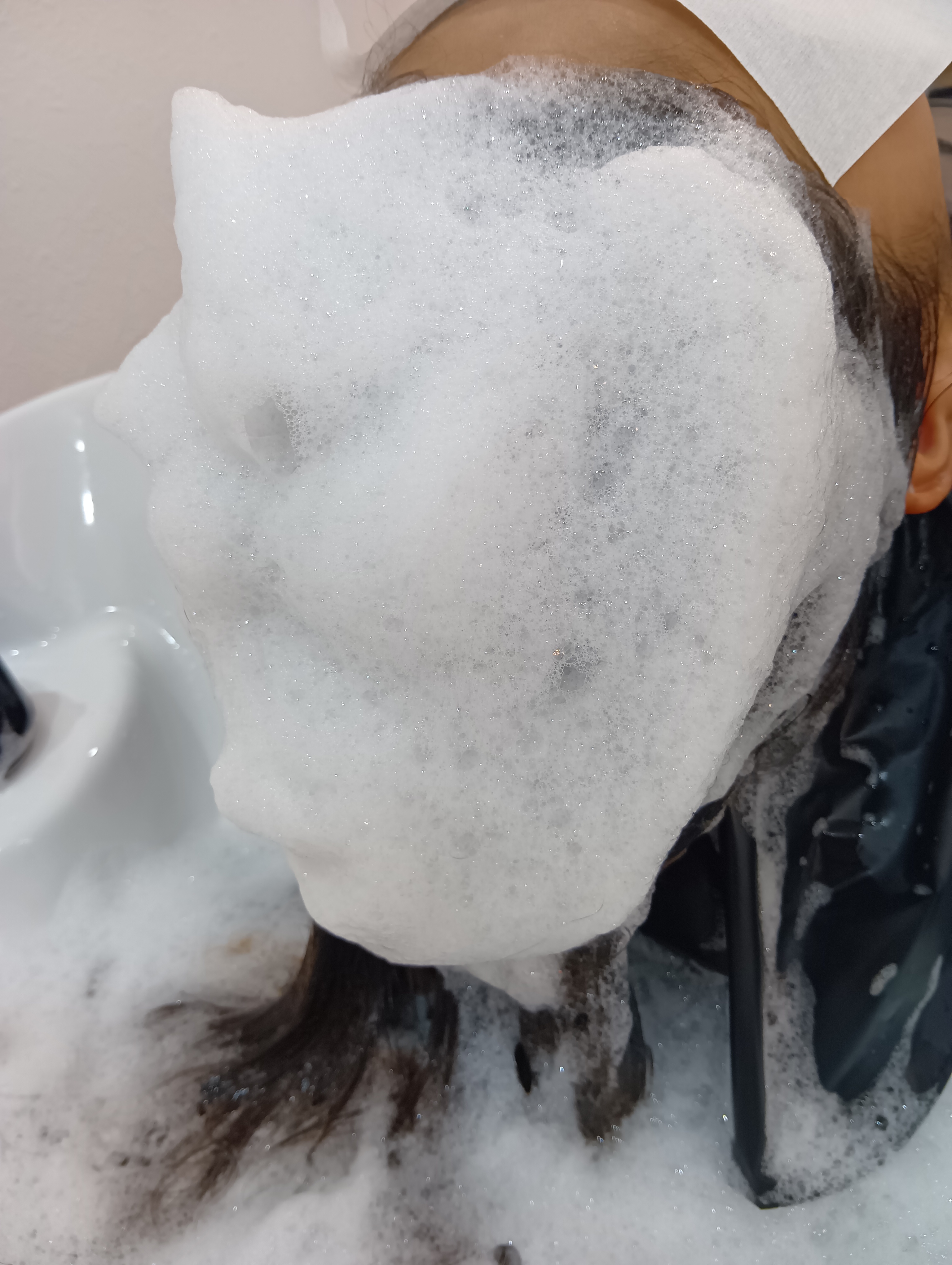 カット＋プチ泡スパ、マイクロナノバブルケア＋トリートメントの画像